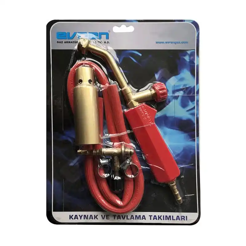 Evren 302 36mm Hortumlu Propan Tutamak Takımı