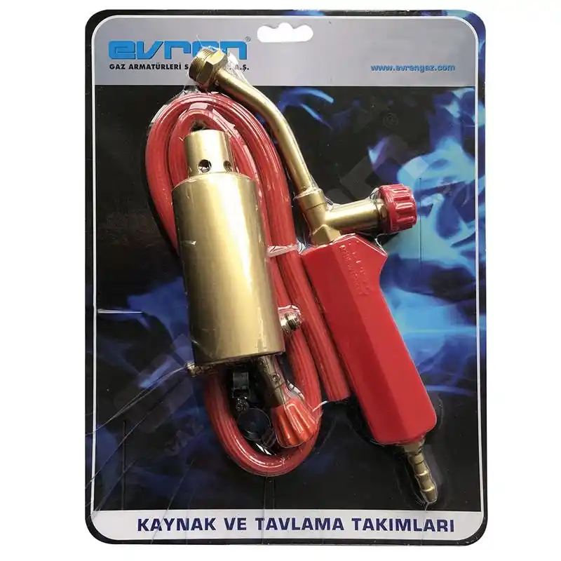 Evren 303 45mm Hortumlu Propan Tutamak Takımı