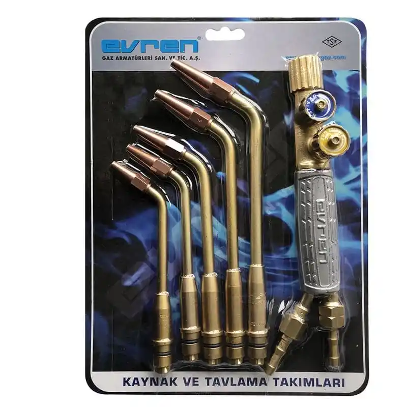 Evren 308 Oksijen-Asetilen Beşlik Kaynak Takımı