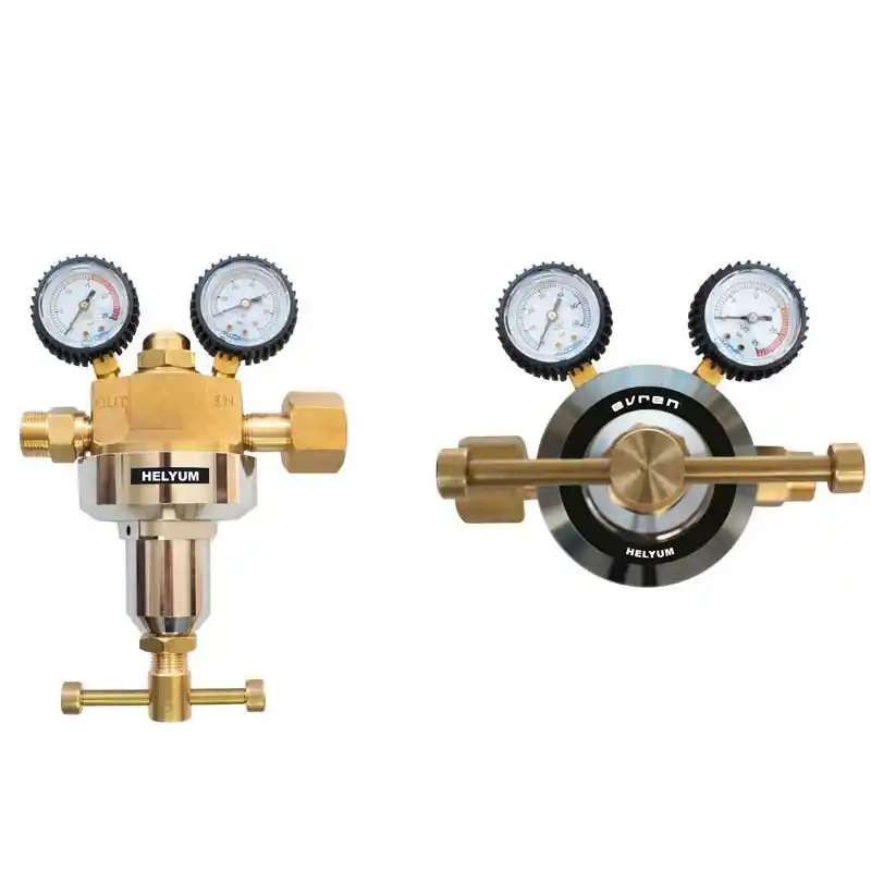 Evren 397 0-15 Bar G1 Alçak Basınç Yüksek Debili Helyum Basınç Düşürücü