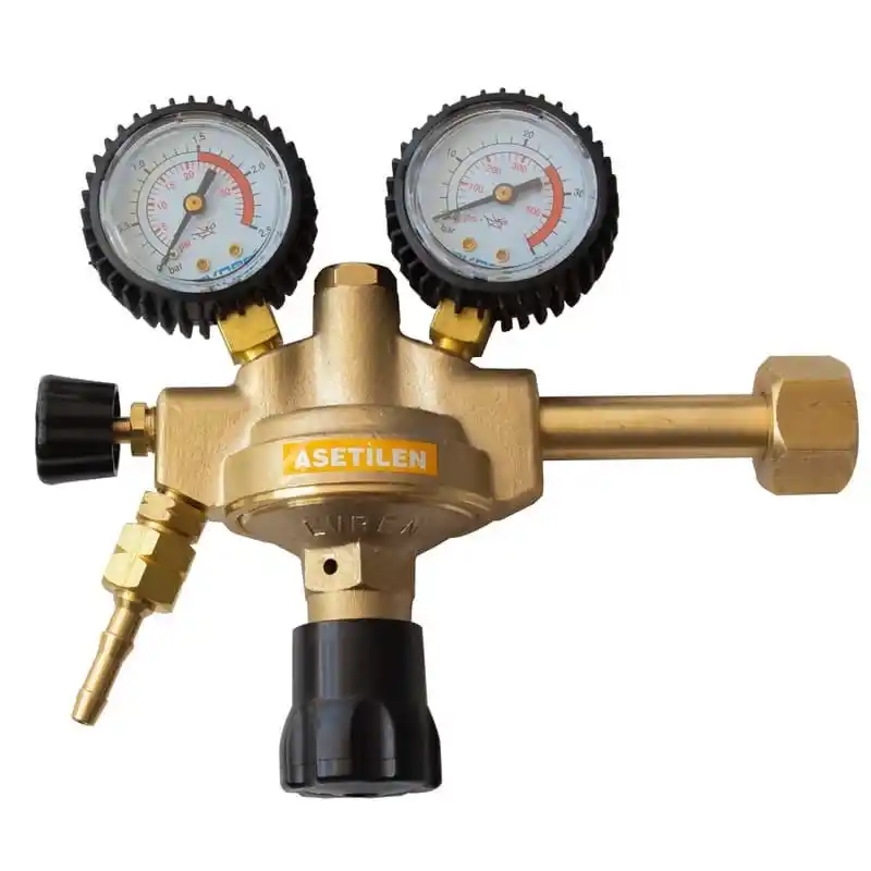 Evren 601 0-25 Bar W23x1/18 Asetilen A Tipi Basınç Düşürücü