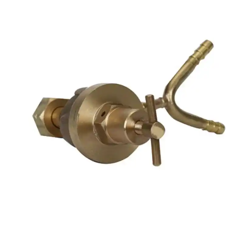 Evren 608 0-25 Bar W21,80x1/14 Sol Manometresiz Çift Çıkışlı Propan Basınç Düşürücü