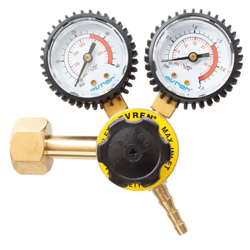 Evren 671 0-25 Bar W23x1/18 Asetilen E Tipi Basınç Düşürücü