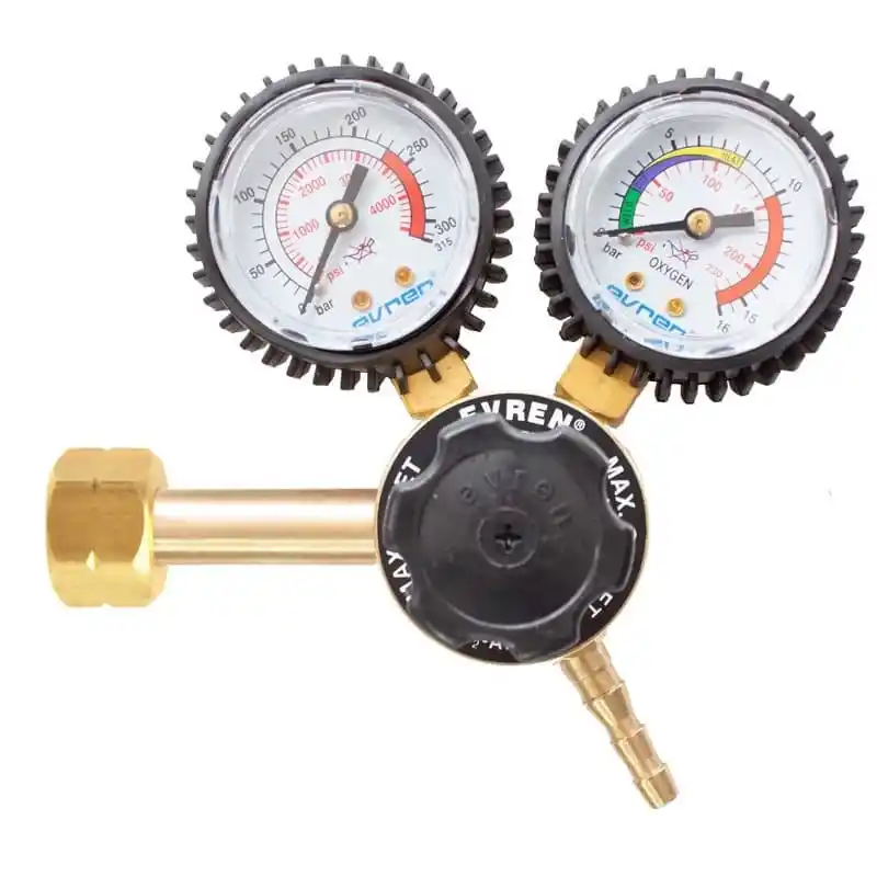 Evren 676 0-230 Bar W21.80x1/14 Sol Hidrojen E Tipi Basınç Düşürücü