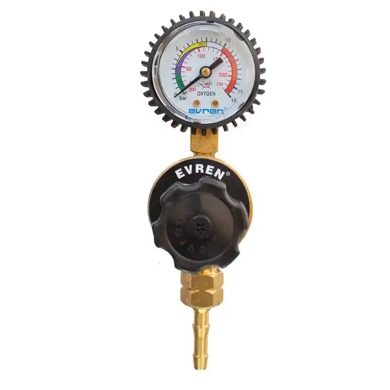 Evren 906 0-10 bar G 1/4 Hidrojen Postabaşı Basınç Düşürücü