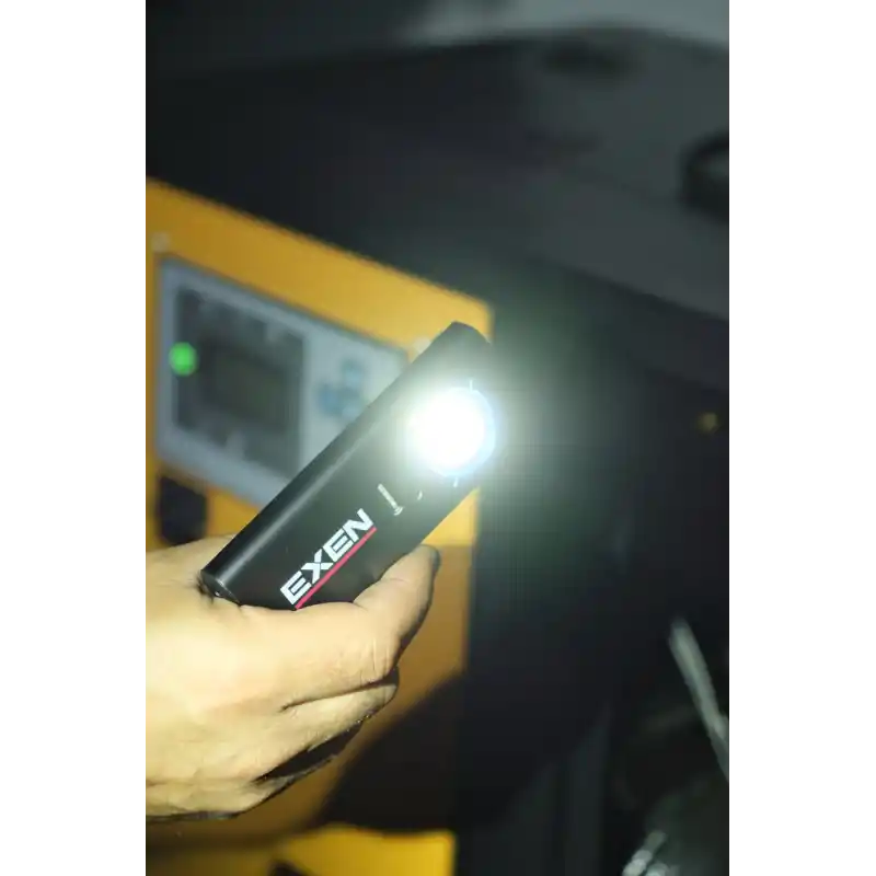 Exen EL 116 FS 1.200 Lümen Şarjlı Slim Tip El Feneri