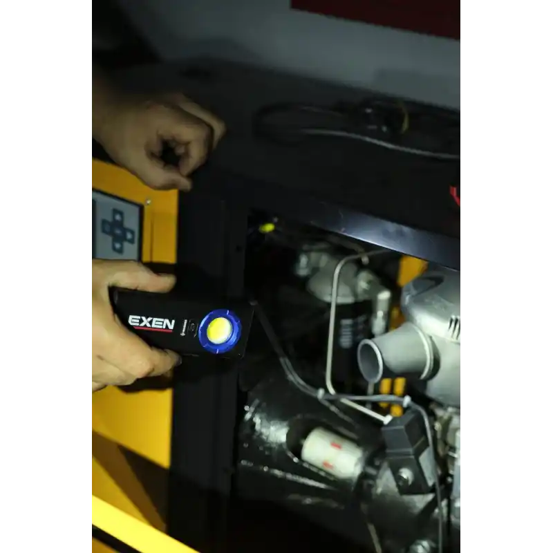 Exen EL 116 FS 1.200 Lümen Şarjlı Slim Tip El Feneri