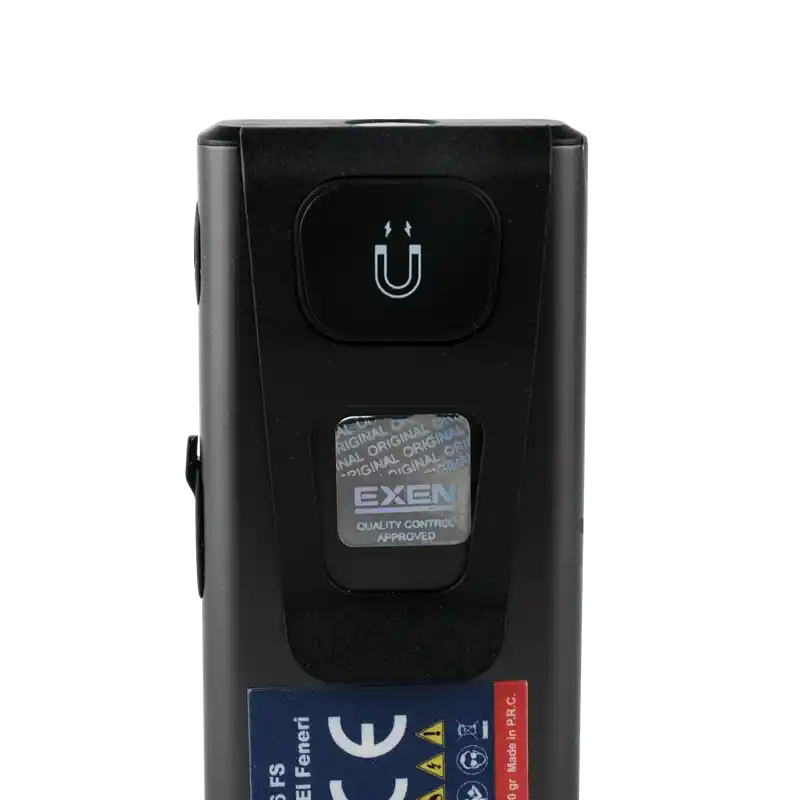 Exen EL 116 FS 1.200 Lümen Şarjlı Slim Tip El Feneri