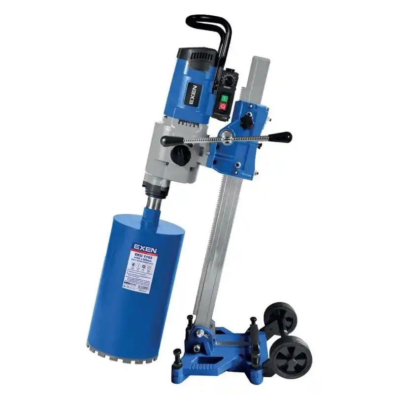 Exen EPT 4500 Açılı Sehpalı Karot Makinesi 250 mm