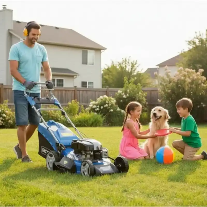 Factor BMS56 Şanzımanlı Benzinli Çim Biçme Makinesi 56 cm