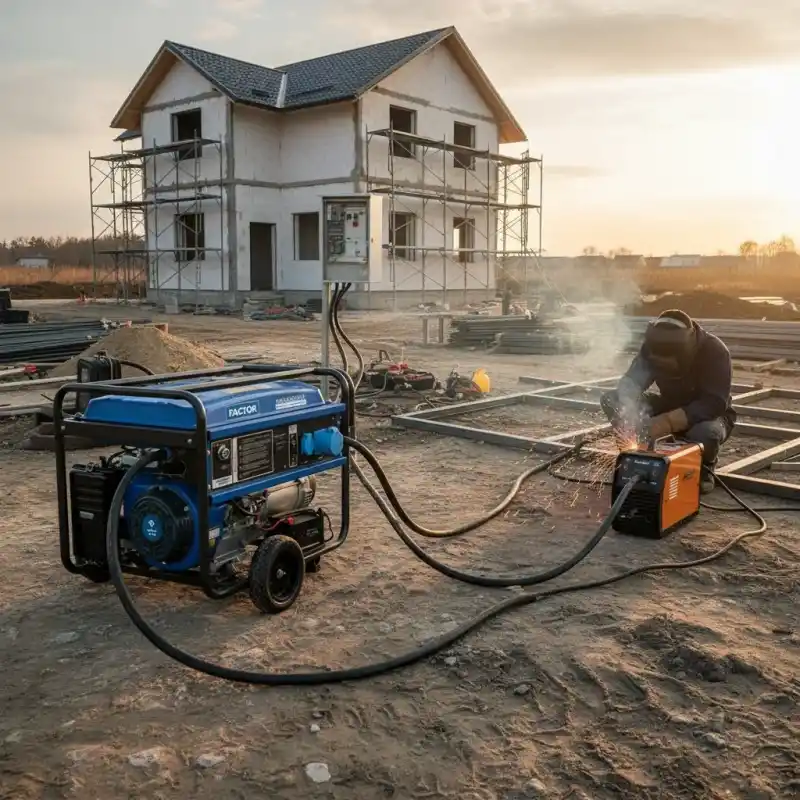 Factor KGL12000CE Benzinli Marşlı Monofaze Jeneratör 12 kVa