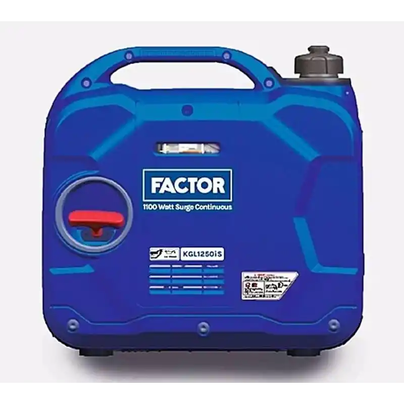 Factor KGL1250IS İnvertör Benzinli Çanta Tipi Jeneratör 1.2kVA