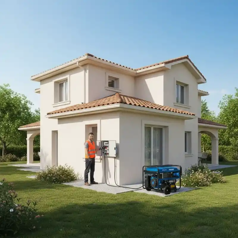 Factor KGL8000CE İpli Marşlı Monofaze Benzinli Jeneratör 8,1 kVa
