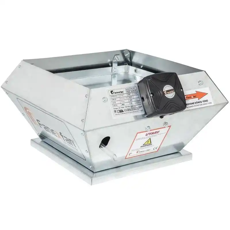 Fanexfan FDRÇ-400 Dikey Atışlı Radyal Çatı Fanı Monofaze