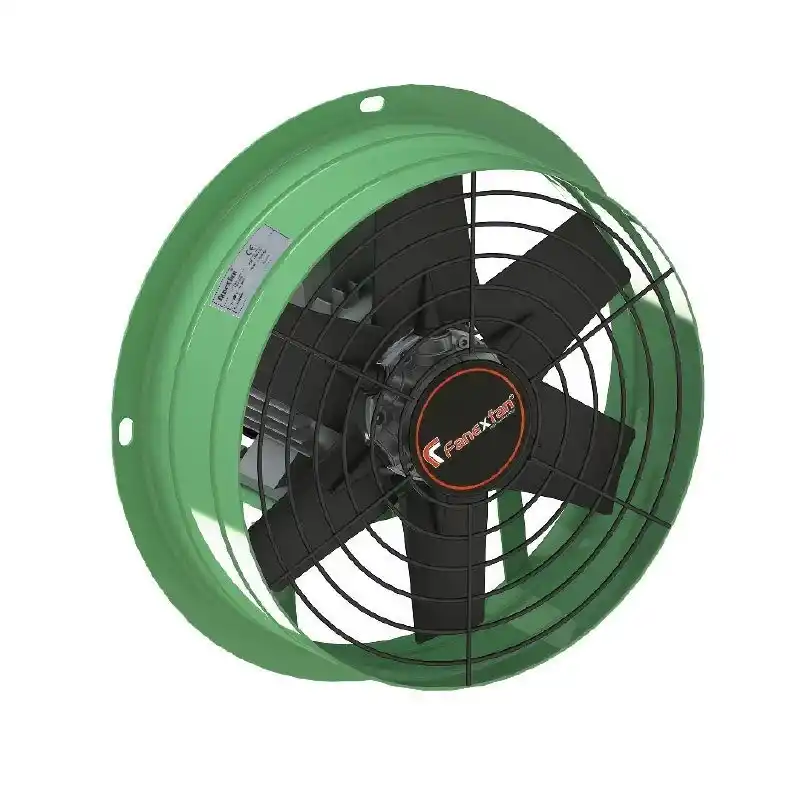 Fanexfan FHP-Y-1000-01 Plastik Pervaneli Yuvarlak Aksiyal Aspiratör Trifaze