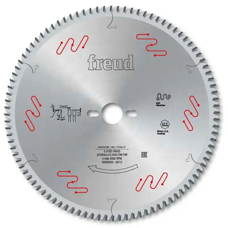 Freud LU3D0600 300X3.2X30X96 Trapez Diş Suntalam Mdf Testeresi