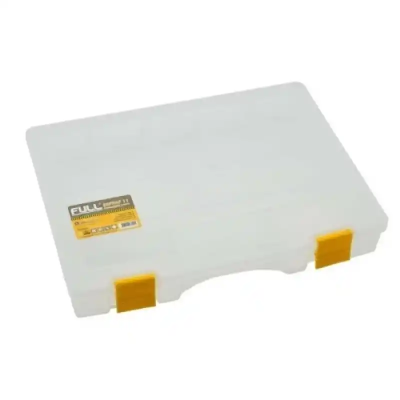 Full SEFFAF11 Plastik Kilitli Şeffaf Organizer Takım Çantası