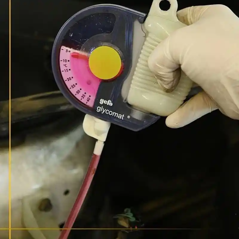 Gefo 1100 Glycomat Antifiriz Ölçer Test Bomesi