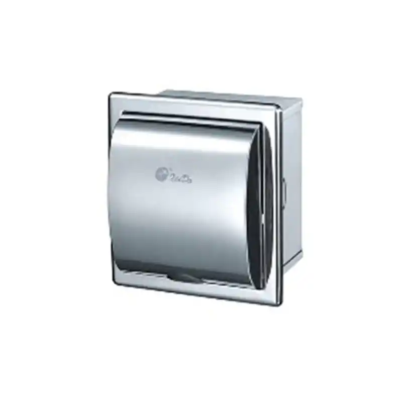 Genesit GS10N2 Tekli WC Kağıtlık Çelik Saten