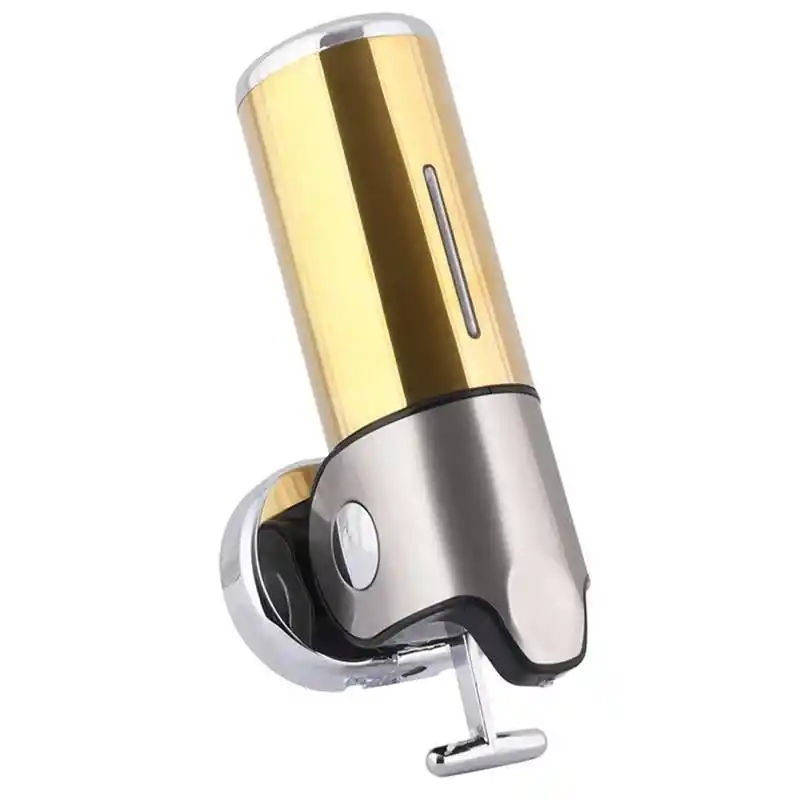 Genesit GS500 Manuel Tekli Alttan Çekmeli Sıvı Sabunluk Gold