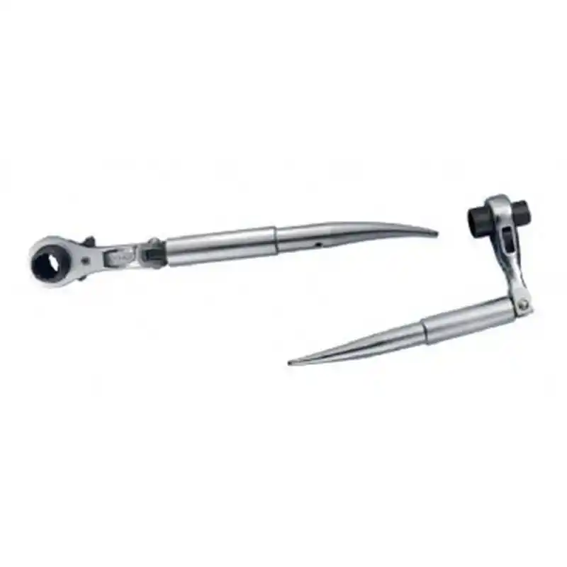 Glory HL0505 17x19mm Mafsallı Kazıklı Lokma Cırcır İskele Anahtarı