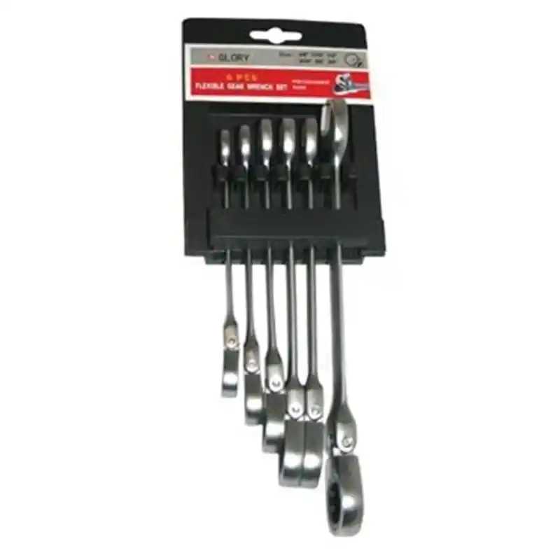 Glory HL2029 3/8 6lı Mafsallı Cırcır Takımı