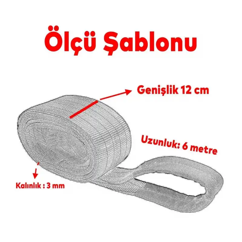 Gordon X 5 Ton 6 Metre 120mm Polyester Sapan