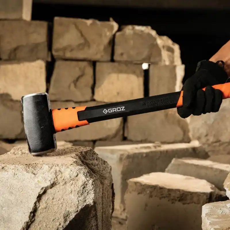 Groz 36536 Fiber Saplı Balyoz 5 Kg DIN6475