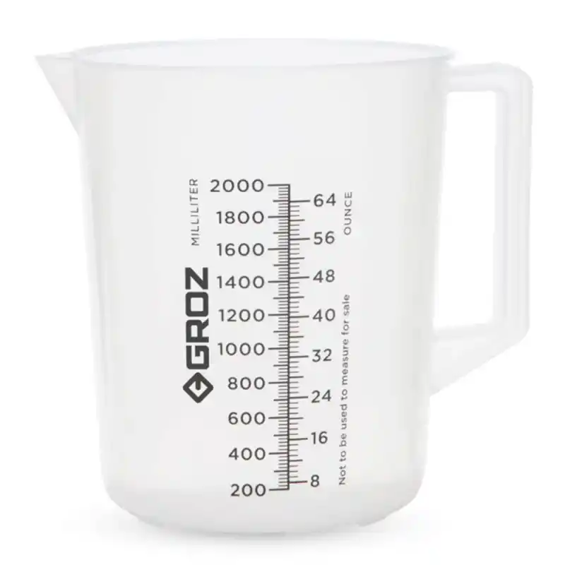 Groz JUG/2000G 2 Lt Dereceli Sürahi Ölçü Kabı