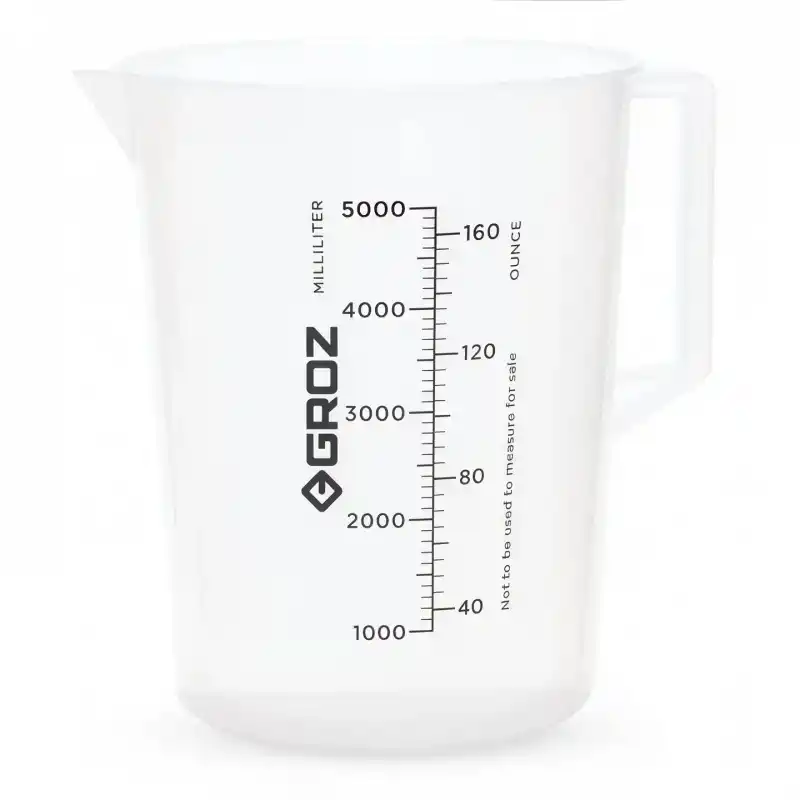 Groz JUG/5000G 5 Lt Dereceli Sürahi Ölçü Kabı