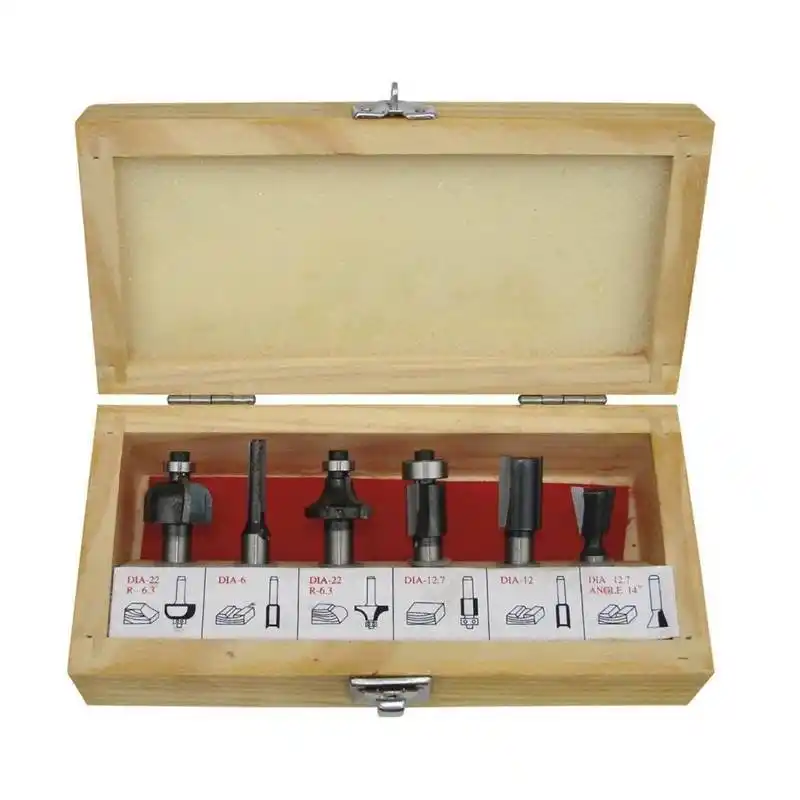 Güde 58315 6 Parça Freze Uç Seti