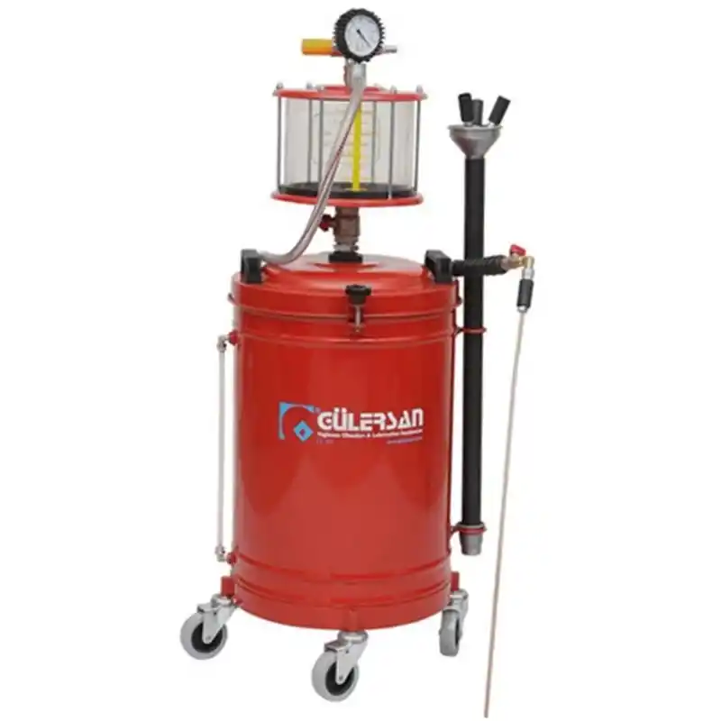 Gülersan 6300 Deposu 30 Lt Fanusu 4.5 Lt Amatör Havalı Karterden Yağ Çekme Pompası