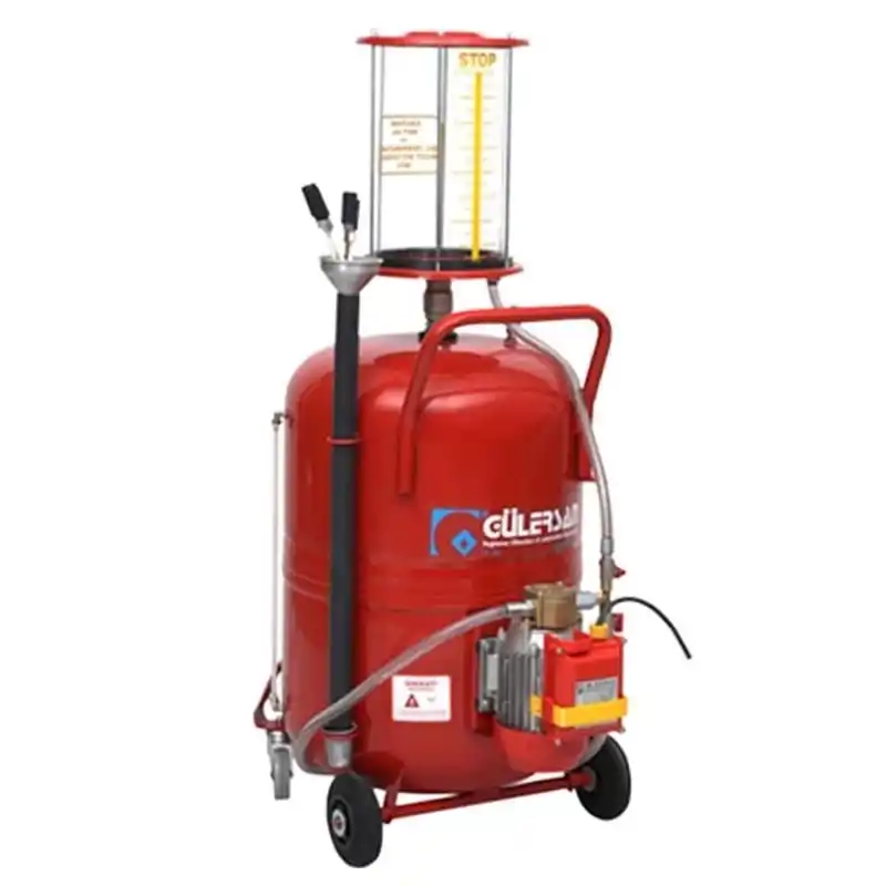 Gülersan 6980 Deposu 80 Lt Fanusu 9 Lt 220 V Elektrikli Karterden Yağ Çekme Pompası