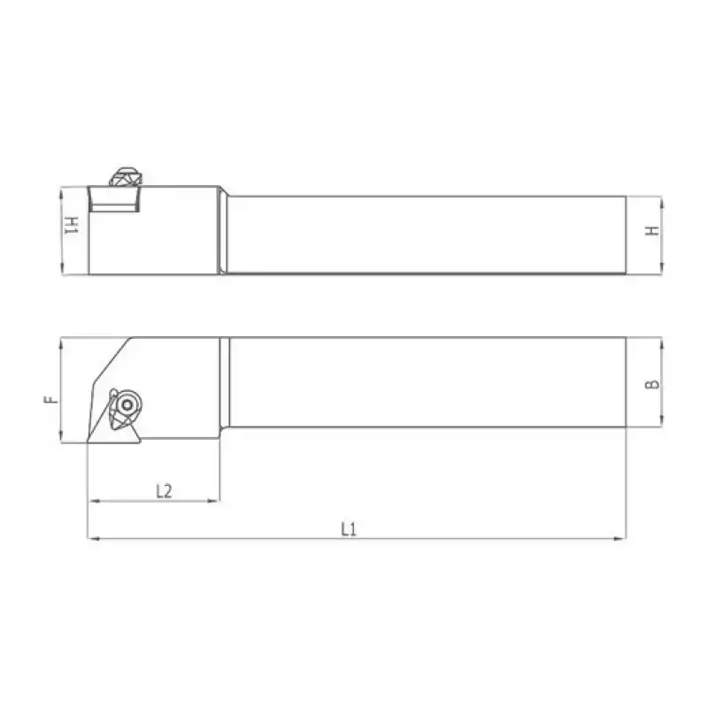 Heikenei CTGPR 25x25 M16 Dış Çap Tornalama Kateri