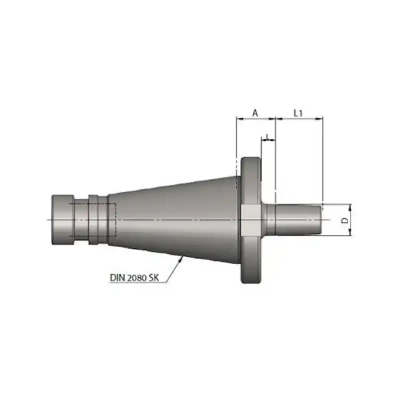 Heikenei DK40 B12-17 Mandren Malafası DIN2080