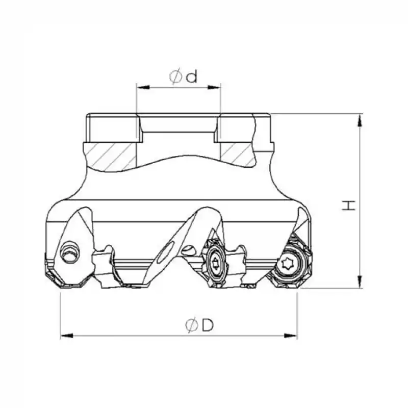 Heikenei EM44 50x5 022 ONMX 1205 Tarama Başlığı VNDRT