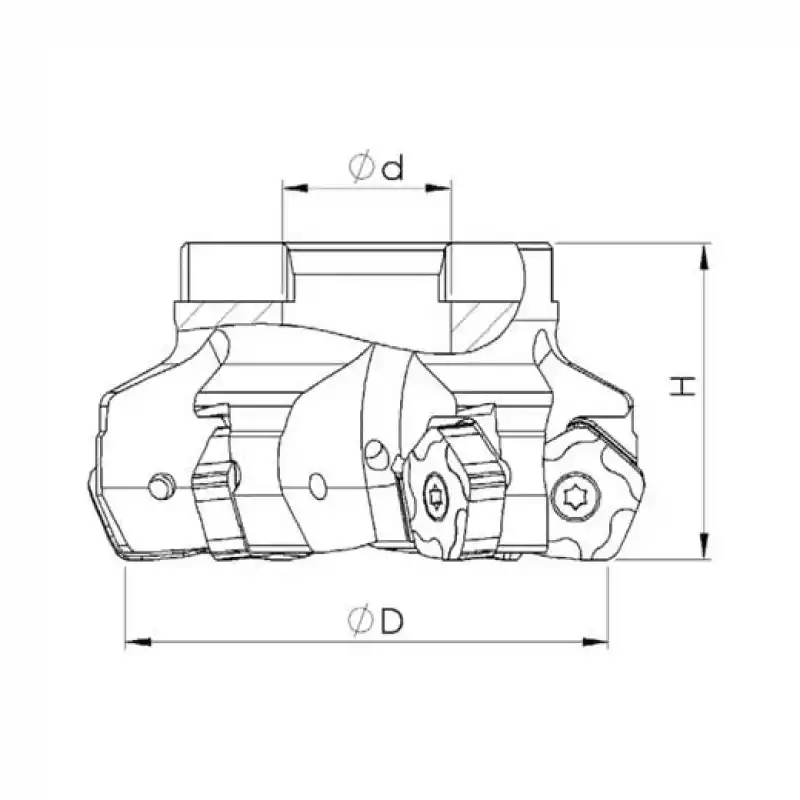 Heikenei EM67 63x6 022 PNEG 1105 Tarama Başlığı ZCC