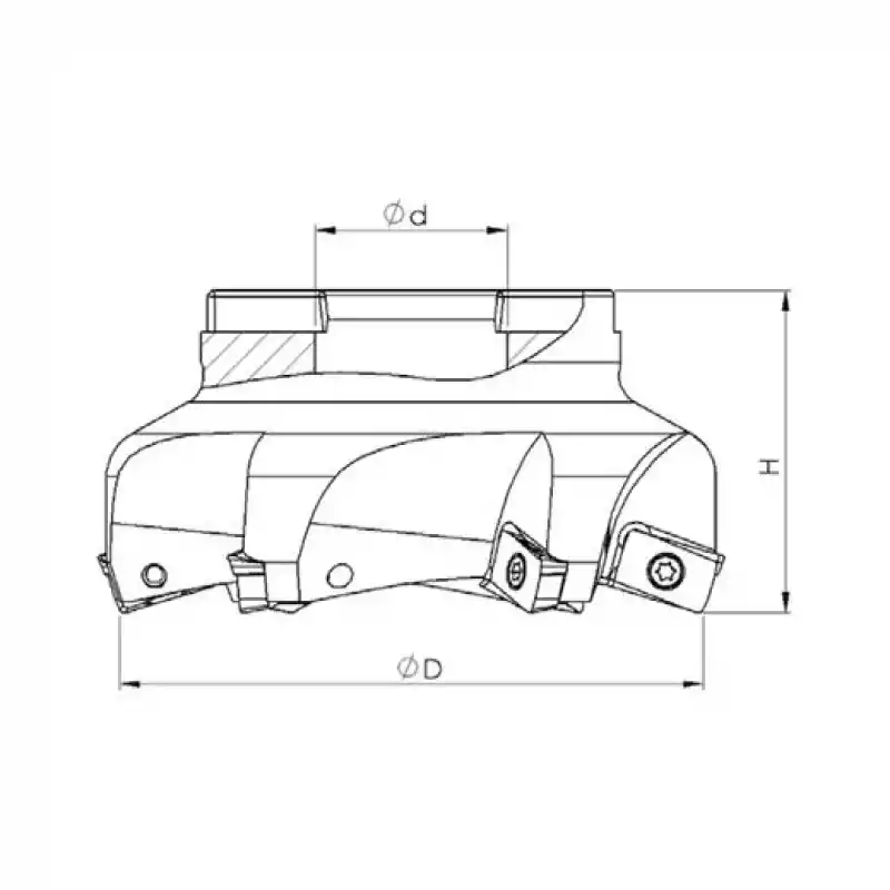 Heikenei EM75 125x6 040 R390 1806 Tarama Başlığı SNDVK