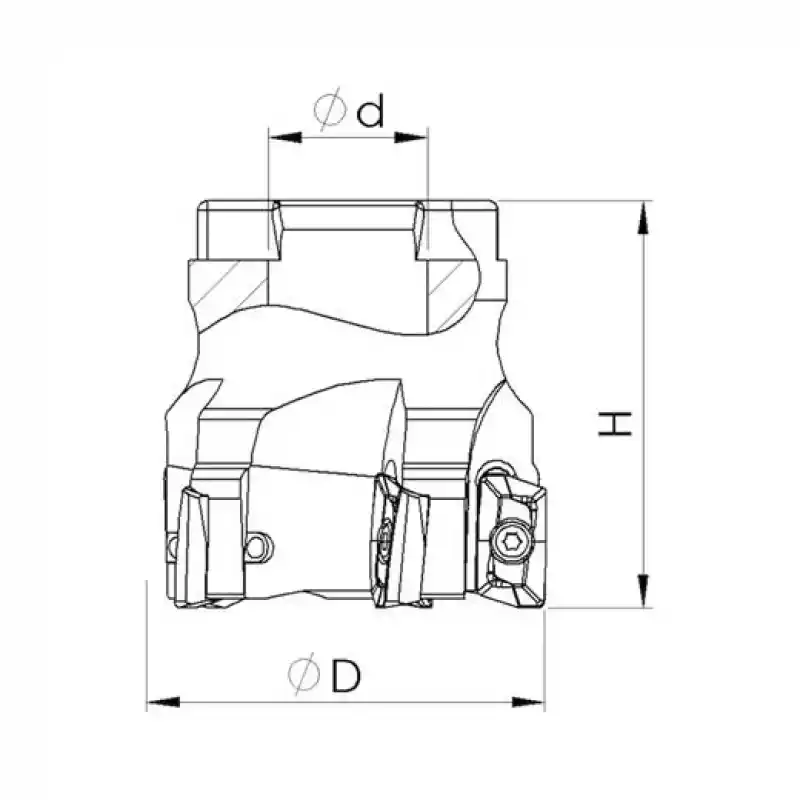 Heikenei EM90 50x6 022 XDPT 1104 Tarama Başlığı WDA