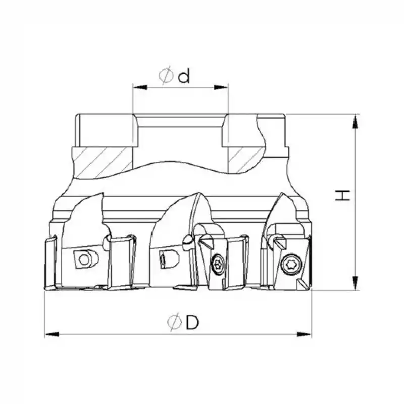 Heikenei EM90 63x7 022 ANGX 1105 Tarama Başlığı ZCC