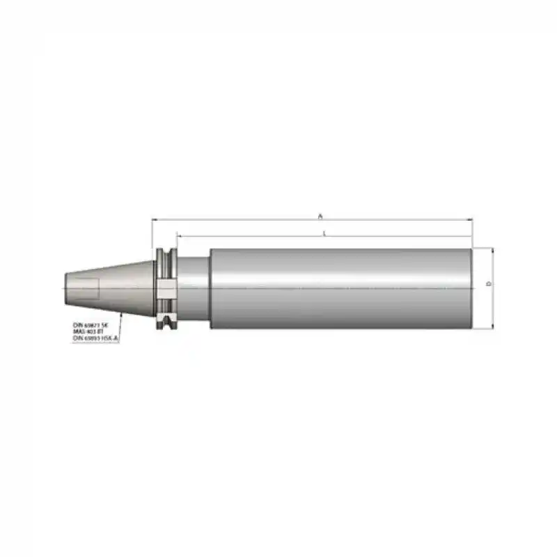 Heikenei HSK50-A 50-150 Rohlinge DIN69893