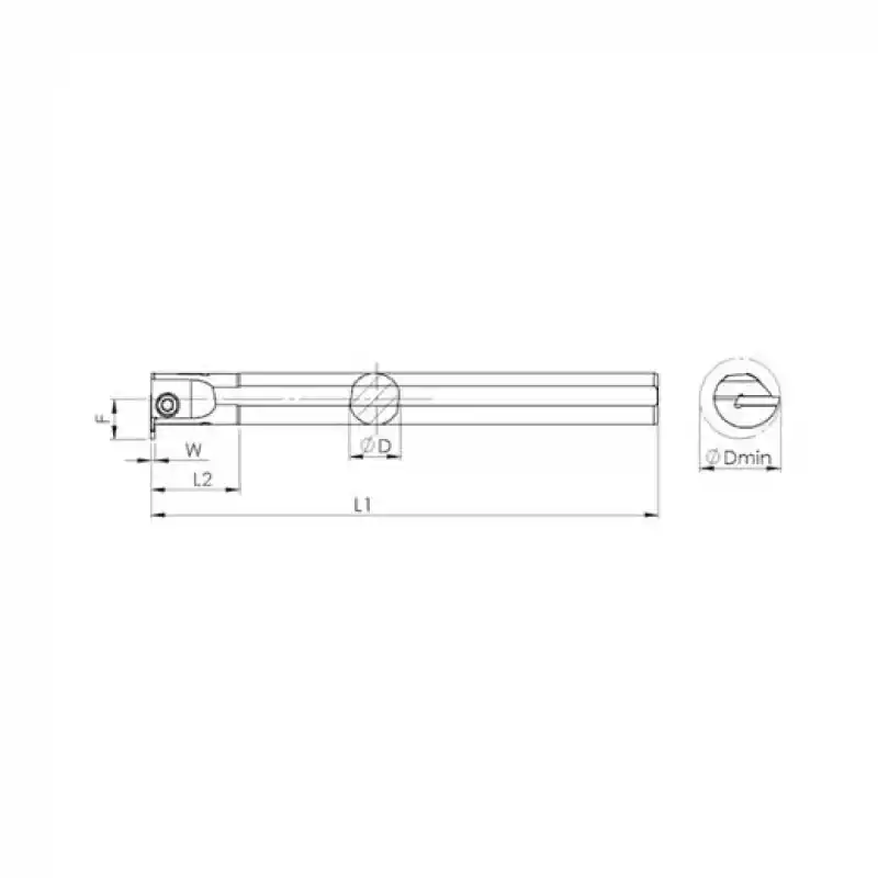 Heikenei IKT HK 20 2C İç Çap Kanal Kateri