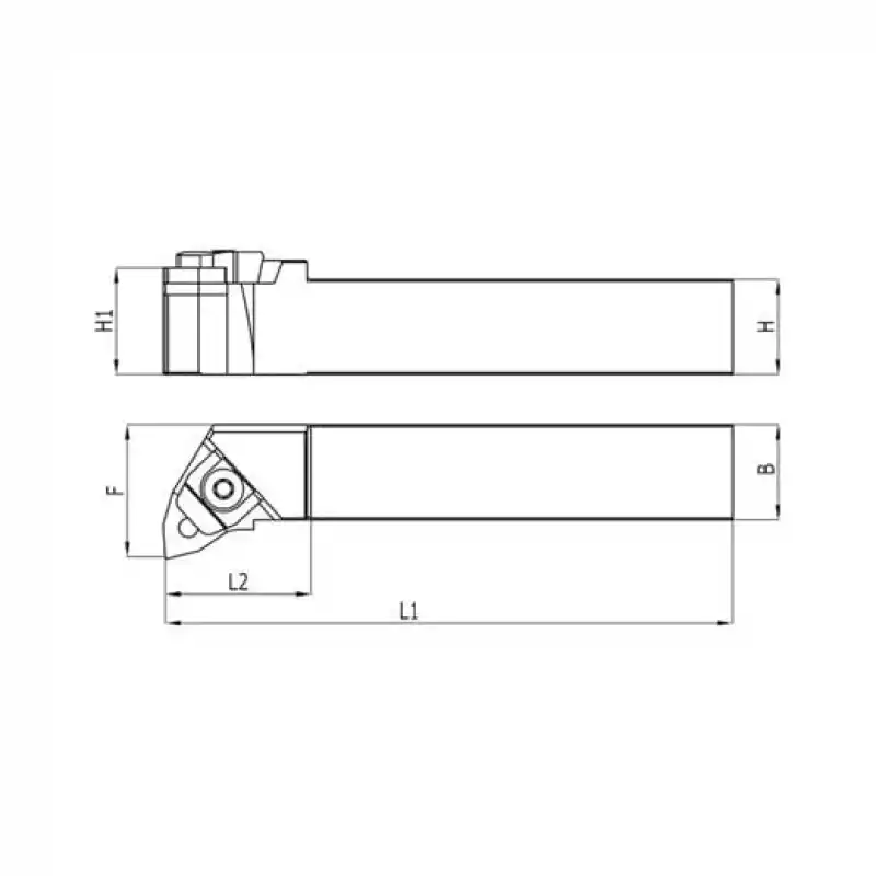 Heikenei MWLNR 20x20 K06 Dış Çap Tornalama Kateri