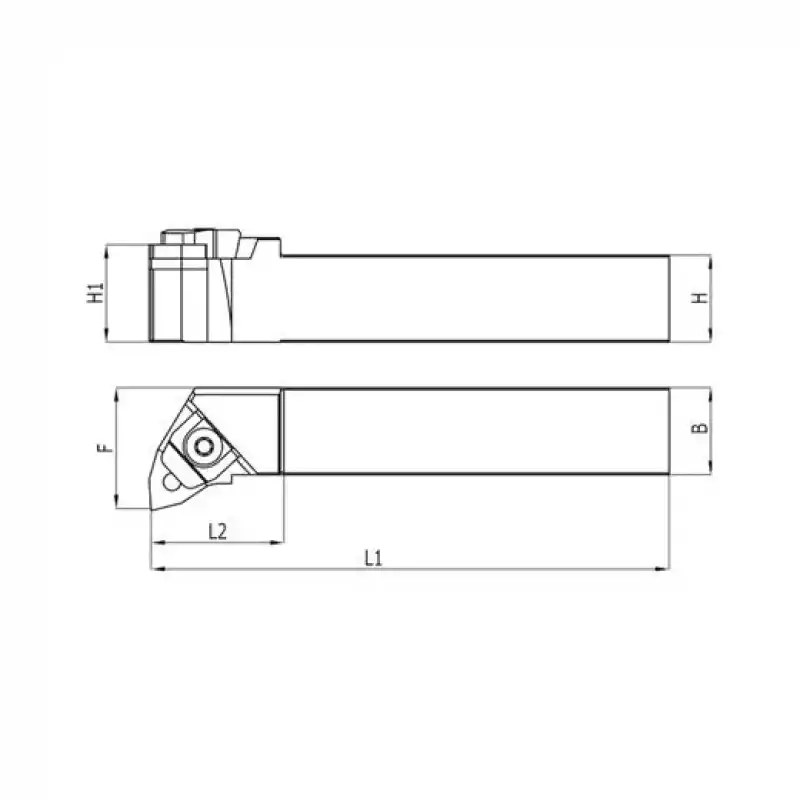 Heikenei MWLNR 25x25 M08 Dış Çap Tornalama Kateri