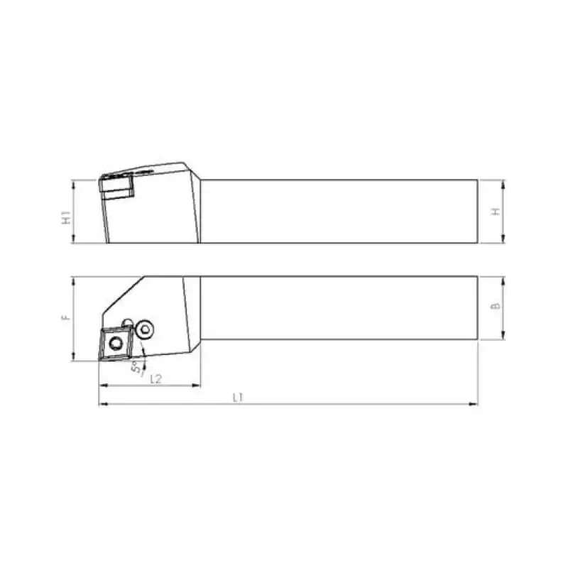 Heikenei PCLNR 25x25 M16 Dış Çap Tornalama Kateri