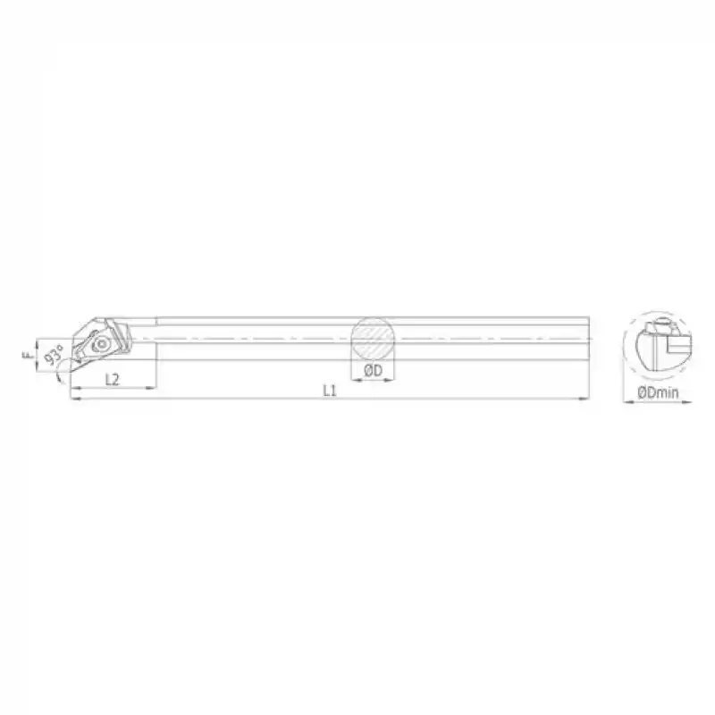 Heikenei S20R TDUNL 11 İç Çap Tornalama Kateri
