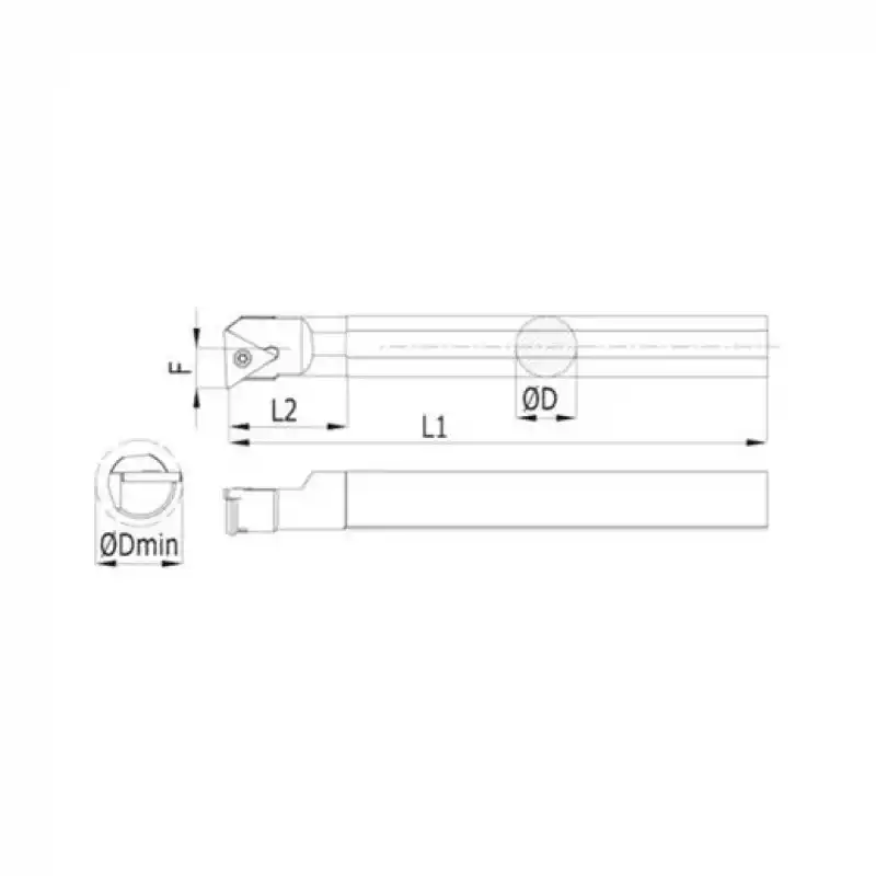 Heikenei S32T STFCL 16 İç Çap Tornalama Kateri