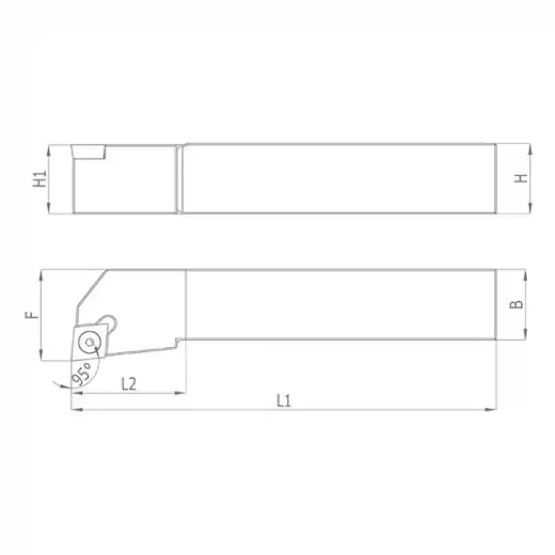 Heikenei SCLCR 25x25 M09 Dış Çap Tornalama Kateri