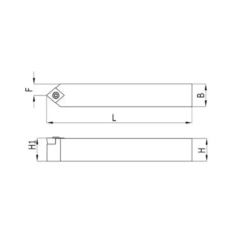 Heikenei SCNCN 12x12 H09 Dış Çap Tornalama Kateri