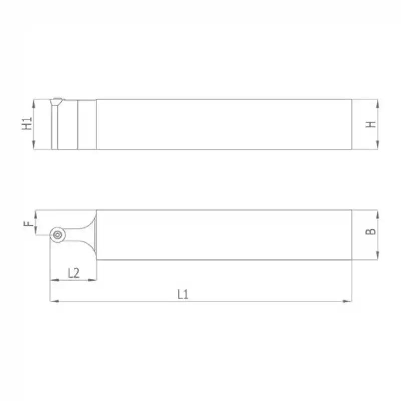 Heikenei SRDCN 25x25 M10 Dış Çap Tornalama Kateri